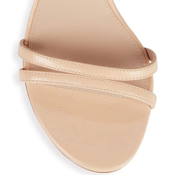 New Stuart Weitzman Lexi Blush Heel Sandal New In Box Size 8 - Picture 5 of 6